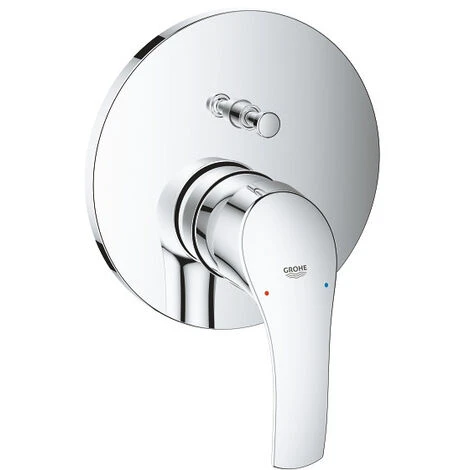 Grohe Eurosmart All-in-1 Brauseset Mit 21 Cm Kopfbrause + 1-Strahl-Handbrause, Chrom (25219001-PERFECTSTICK) 4 Grohe Eurosmart All-in-1 Brauseset Mit 21 Cm Kopfbrause + 1-Strahl-Handbrause, Chrom (25219001-PERFECTSTICK) – Bild 2