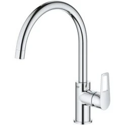 Grohe Bauloop Einhebel-Spültischmischer Mit Schwanenhals, Chrom (G-31368001)