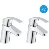 Grohe Eurosmart - 2er Set Einhand-Waschbeckenmischer 1/2 Größe S (32154002-DUO) 2 Grohe Eurosmart - 2er Set Einhand-Waschbeckenmischer 1/2 Größe S (32154002-DUO) -GROHE SHOP 68147234 1