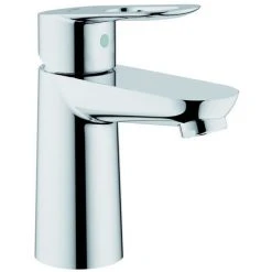 Grohe BauLoop Brausebatterie-Set + Brausestange Mit 2-Strahl-Handbrause + Waschtischbatterie, Chrom (23337000 & 23340000) -GROHE SHOP 68147273 4