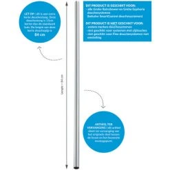 GROHE Ersatz-Brauserohr 15 Cm Kürzer Gegenüber Originalrohr Für Duschsysteme -GROHE SHOP 68271741 2