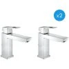 Grohe Eurocube - 2er-Set Einhand-Waschbeckenmischer 1/2 Größe M (23445000-DUO) 2 Grohe Eurocube - 2er-Set Einhand-Waschbeckenmischer 1/2 Größe M (23445000-DUO) -GROHE SHOP 68579821 1