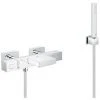 Grohe Wannen-/Duschset Grohtherm Cube Thermostat + Euphoria 1-strahlige Handbrause Mit Wandhalterung (34497000-CUBESTICK) 1 Grohe Wannen-/Duschset Grohtherm Cube Thermostat + Euphoria 1-strahlige Handbrause Mit Wandhalterung (34497000-CUBESTICK) -GROHE SHOP 68579868 1