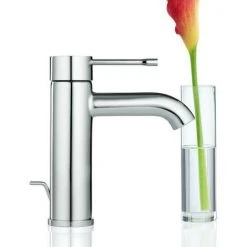 Grohe Essence Einhand-Waschtischbatterie, ES-Funktion, S-Size Mit Zugstangen-Ablaufgarnitur -GROHE SHOP 68959123 4