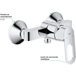 Grohe BauLoop Einhand-Brausebatterie, Für Wandmontage -GROHE SHOP 68959223 4