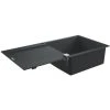 Grohe K500 Kompositspüle Mit Abtropffläche, 1000x500mm, Drehbar, Granit Schwarz -GROHE SHOP 68963846 1