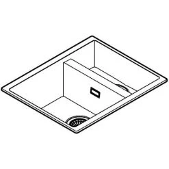 Grohe K500 Kompositspüle, 555x460mm, Drehbar, Granit Schwarz -GROHE SHOP 68963856 3