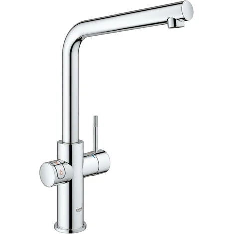 Grohe Red Kochendwasserhahn Mit L-Auslauf Und Kombikessel Chrom 5 Grohe Red Kochendwasserhahn Mit L-Auslauf Und Kombikessel Chrom – Bild 3