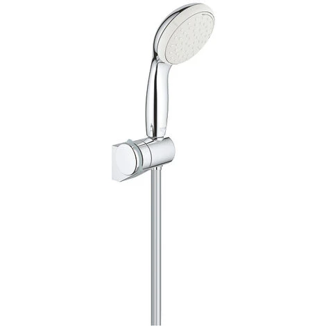 Grohe Brauseset Bauedge Mixer + Tempesta 100 2-strahlige Handbrause Mit Wandhalterung, Chrom (MixigeurD1-Tempesta3) 5 Grohe Brauseset Bauedge Mixer + Tempesta 100 2-strahlige Handbrause Mit Wandhalterung, Chrom (MixigeurD1-Tempesta3) – Bild 3