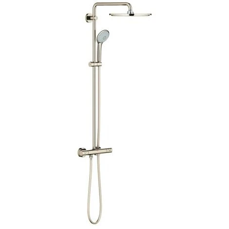 GROHE Duschsäule Mit Thermostat-Nickel Euphoriesystem 310 3 GROHE Duschsäule Mit Thermostat-Nickel Euphoriesystem 310