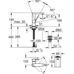 Grohe Plus Elektrische Kraan Hard Graphite Geborsteld -GROHE SHOP 71358057 2