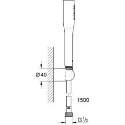 Grohe Vitalio Get Doucheset Quickfix Chroom 5 Grohe Vitalio Get Doucheset Quickfix Chroom -GROHE SHOP 71358722 2