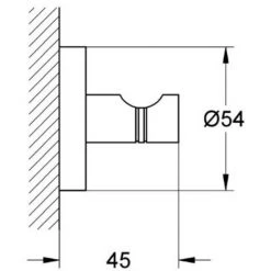 Grohe Essentials Handdoekhaak Warm Sunset Geborsteld -GROHE SHOP 71386760 3