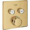 Grohe Grohtherm Smartcontrol Douche Opbouwdeel Vierkant 15,8x4,3x15,8 Cm Cool Sunrise Geborsteld -GROHE SHOP 71492145 1